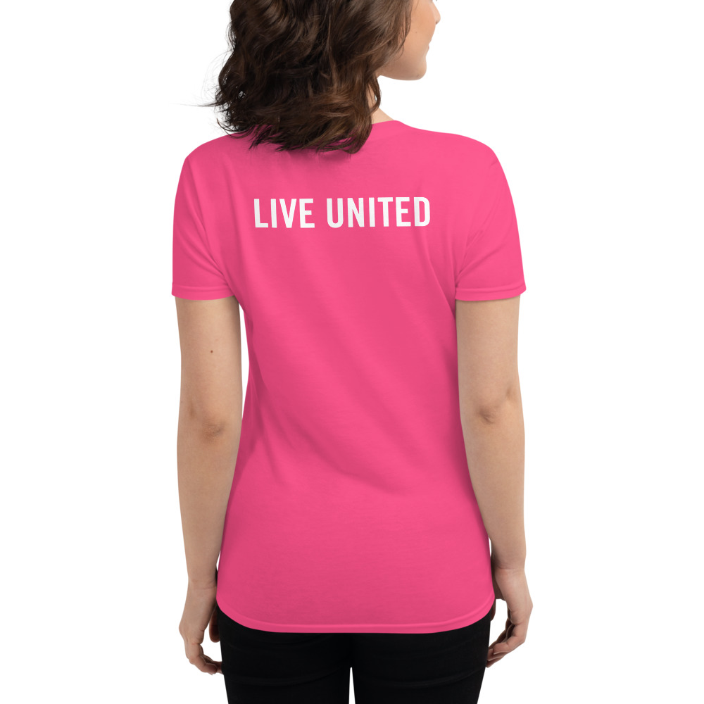 Flag of Baton Rouge Louisiana T-Shirt Women Shirts Cotton Novelty Blouses  at  Women's Clothing store